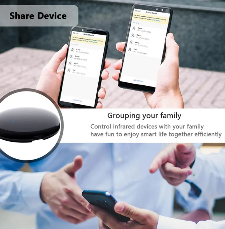 Smart Life Tuya Zigbee IR Remote Control | Requires Zigbee Wired Hub