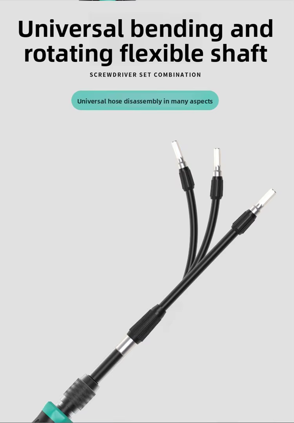 152 in 1 Precision Screwdriver Set w/ 140 Magnetic Bits Tool Kit w/ Carry Case | Black