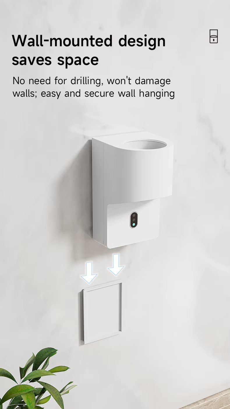 Electric Toothpaste Squeezer Dispenser | 5V Rechargeable | Fits Toothpaste Tube | Wall Mounted