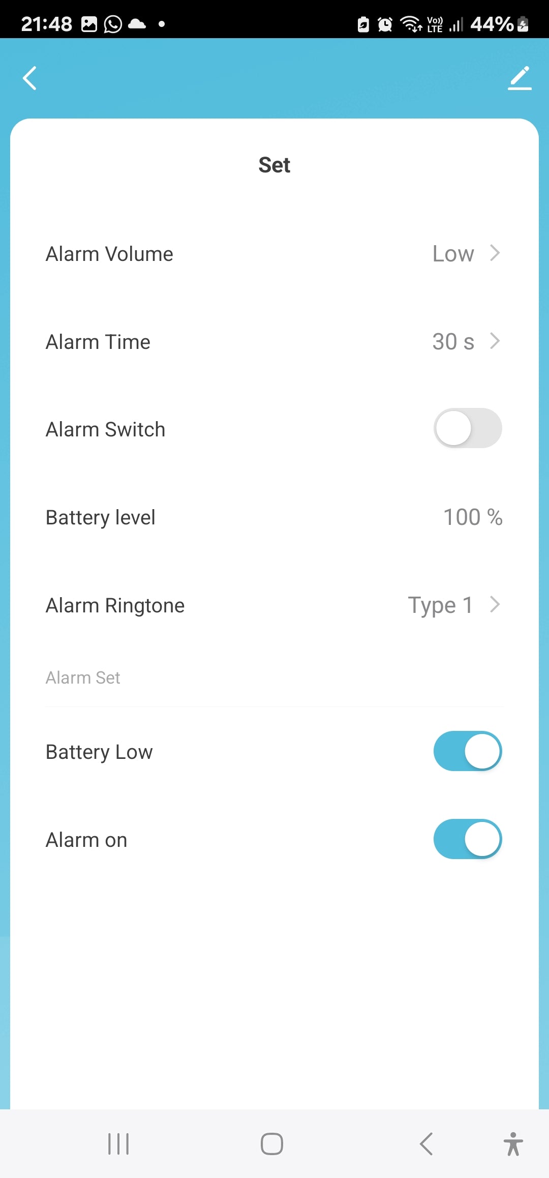 Smart Life Tuya Zigbee Siren Alarm / Chime Speaker | 90dB | 5V