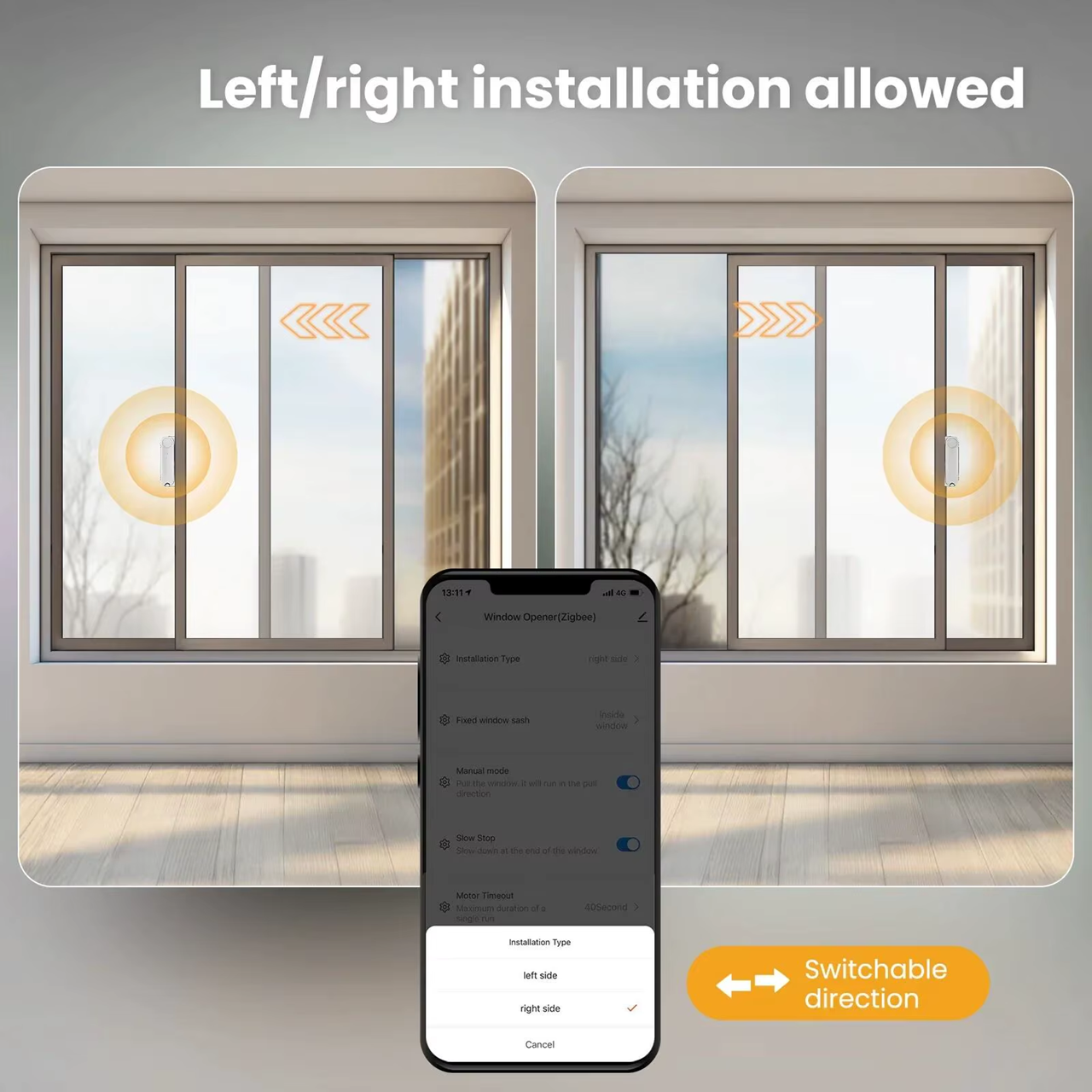 Smart Life Tuya Zigbee Sliding Door Window Opener Closer | Solar charging w/ Built in Battery & Remote | 5V