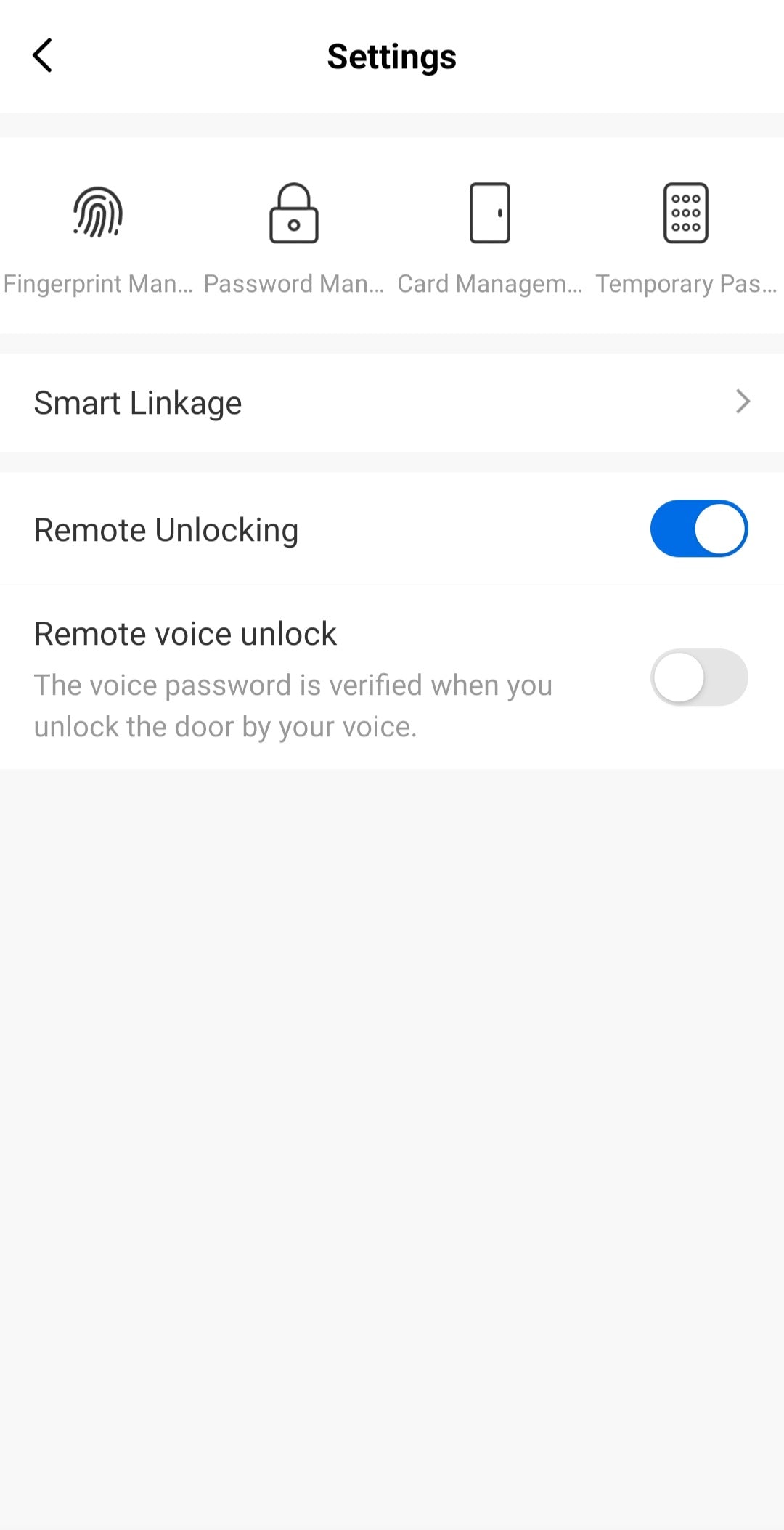 Smart Life Tuya Bluetooth Access Control Fingerprint Card Smart Key Cylinder Door Lock (Black)