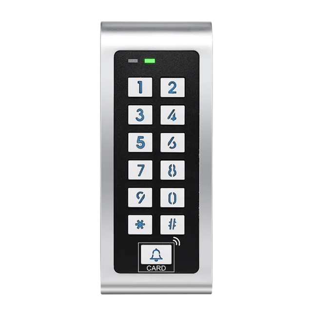 Smart Life Tuya WIFI Access Control 12V Keypad Card Doorbell for Door Gate Garage | IP66 Waterproof