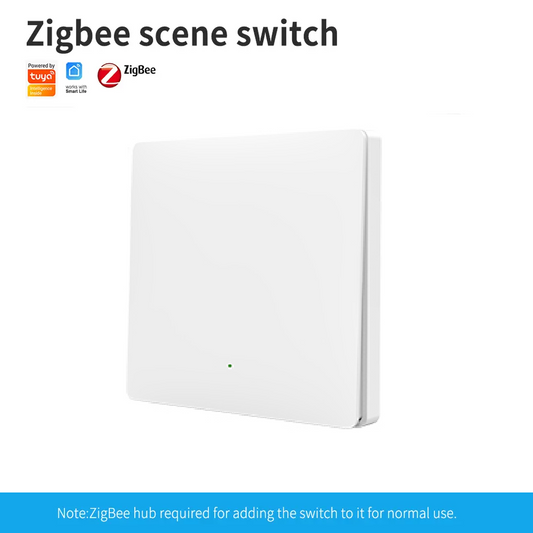 Smart Life Tuya Zigbee Wireless 1CH Scene Switch 3 Scenes