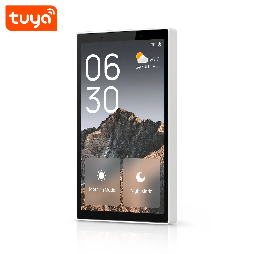 Tuya Zigbee slimme wandschakelaar 3,5 inch touchscreen 4 groepen schakelaar radarsensor 8-weg scène dimmen Smart Home B on Tuya Zigbee slimme wandschakelaar 3,5 inch touchscreen 4 groepen schakelaar radarsensor 8-weg scène dimmen Smart Home B on