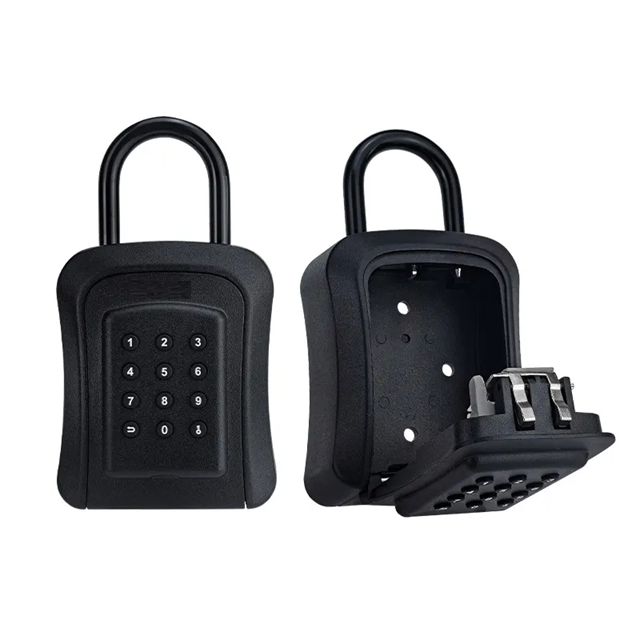 Smart Life Tuya Bluetooth Access Control Keypad Key Box (Black)