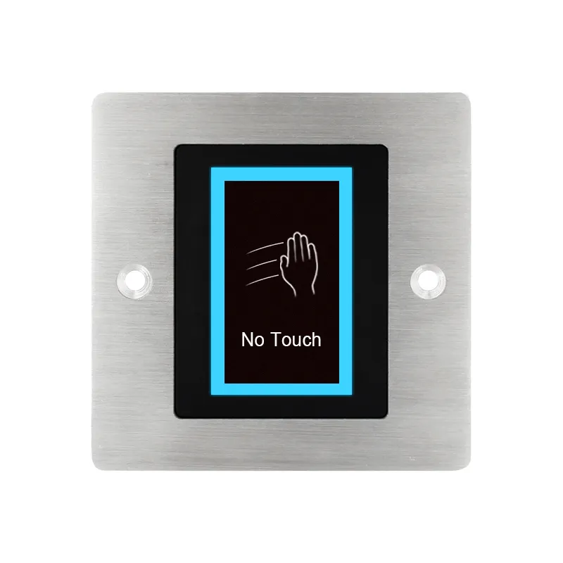 Access Control Embedded 12V 24V Infrared No Touch Exit Button Door Release Button