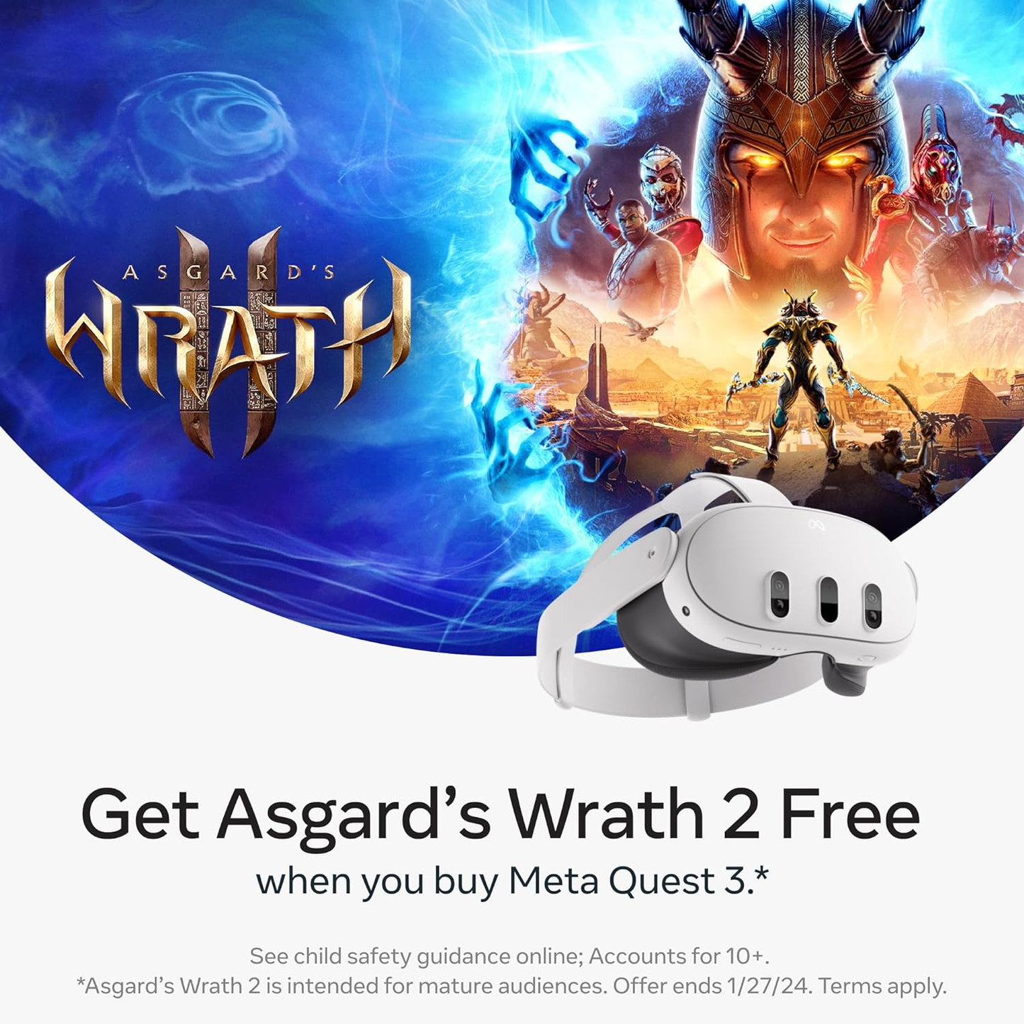 Meta Quest 3 512GB Breakthrough Mixed Reality Powerful Performance Advanced All-In-One Virtual Reality Headset