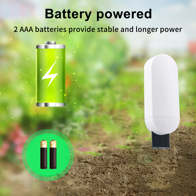 Smart Life Tuya Zigbee Soil Moisture Humidity Temperature Sensor
