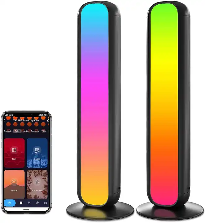 Smart Life Tuya WIFI RGBIC Ambience LED Light Bar 10W | 2 Bars | 5V