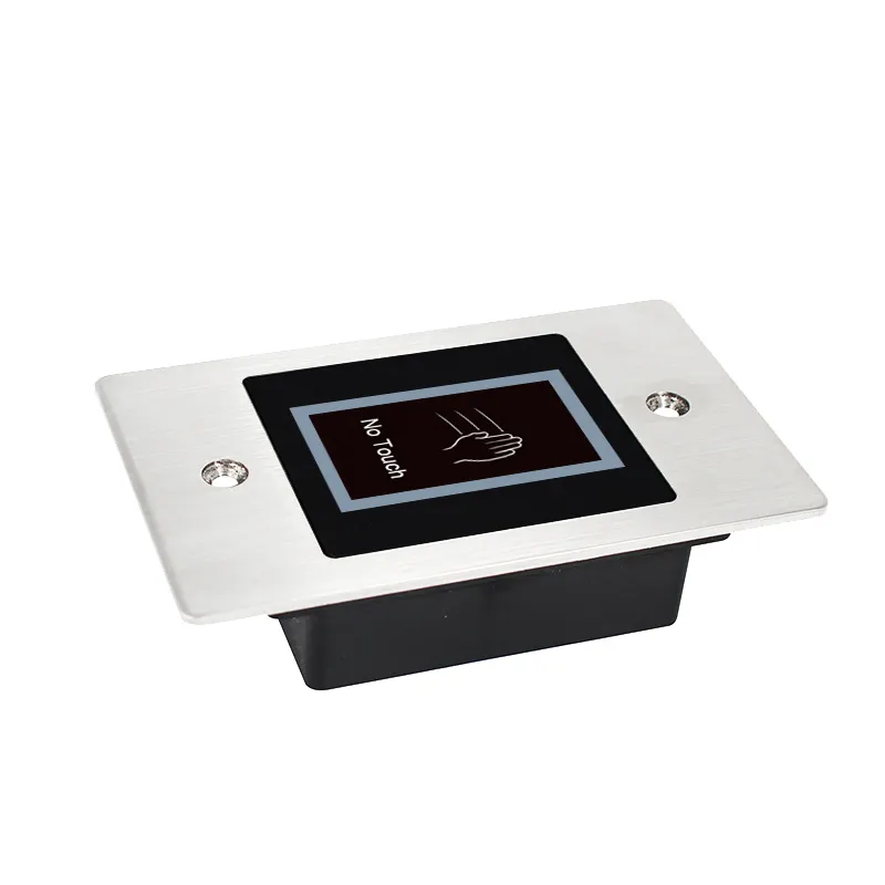 Access Control Embedded 12V Infrared No Touch Exit Button Door Release Button