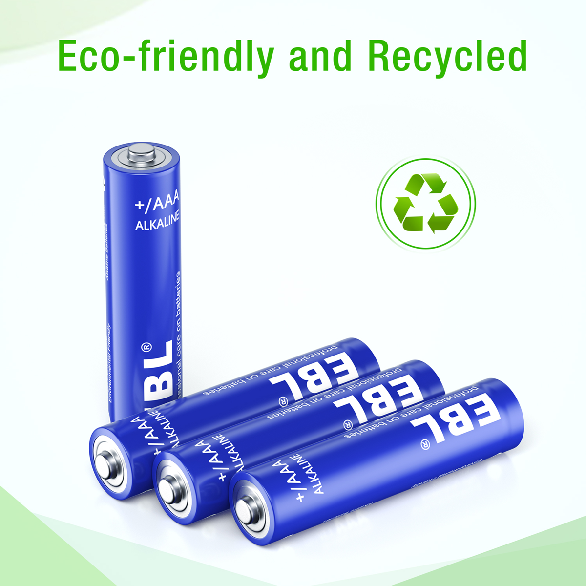 EBL AAA Alkaline Battery | 1.5V | 1150mAh | 4 Pack