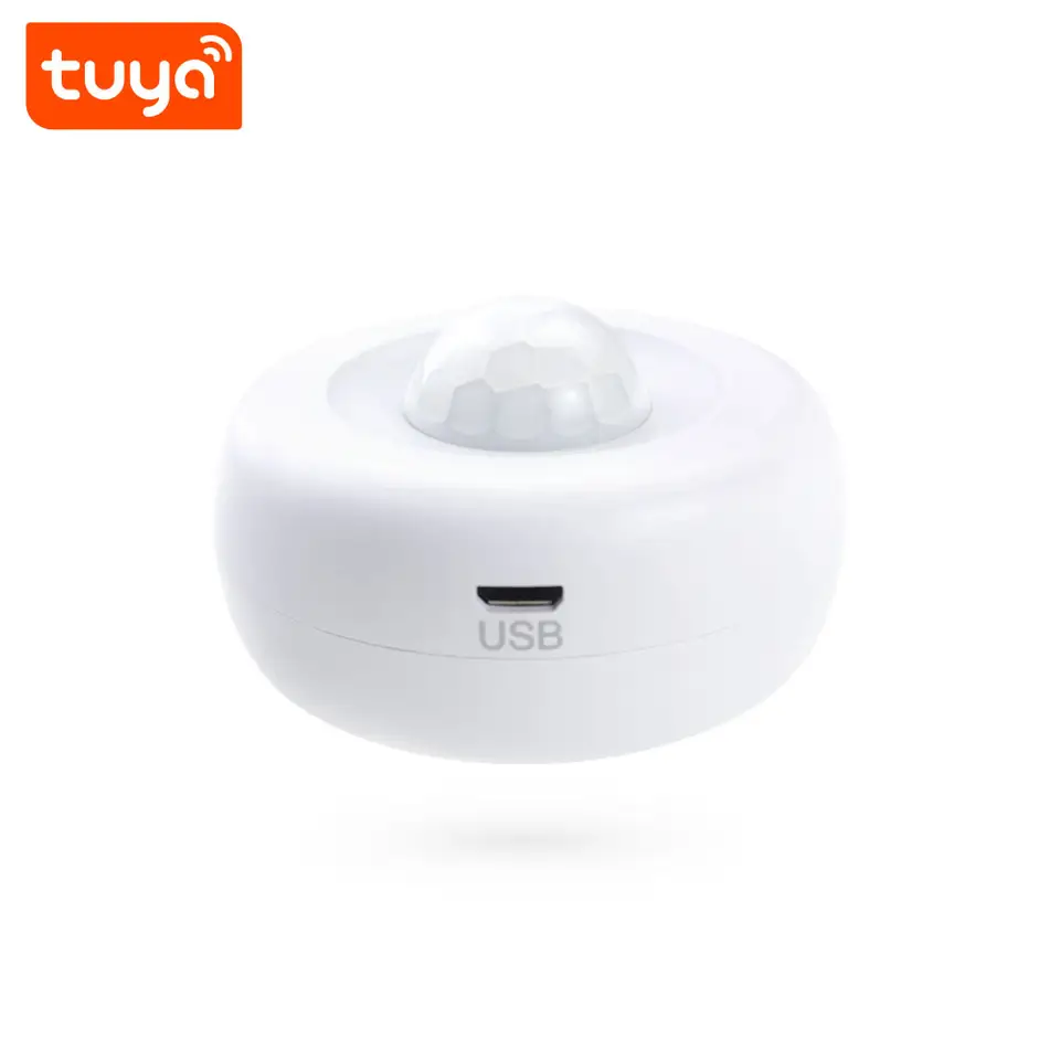 Smart Life Tuya WIFI Wireless Ceiling PIR Motion Sensor w/ Light Lux Sensor