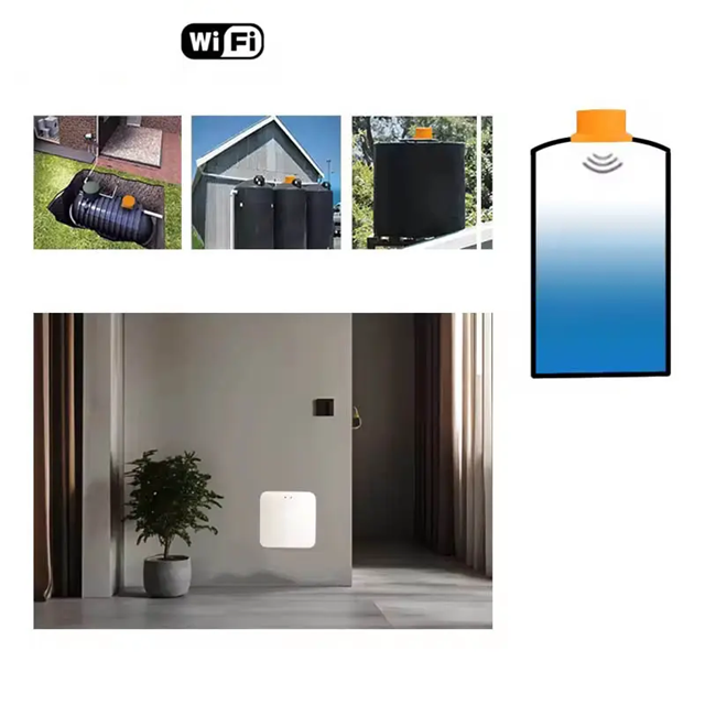 Smart Life Tuya WIFI Ultrasonic Liquid Water Level Tank Monitor Sensor | 5V