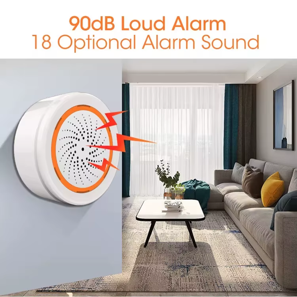 Smart Life Tuya Zigbee Siren Alarm / Chime Speaker | 90dB | 5V