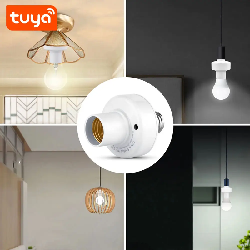 Smart Life Tuya WIFI E27 Lamp Light Bulb Socket w/ RF433