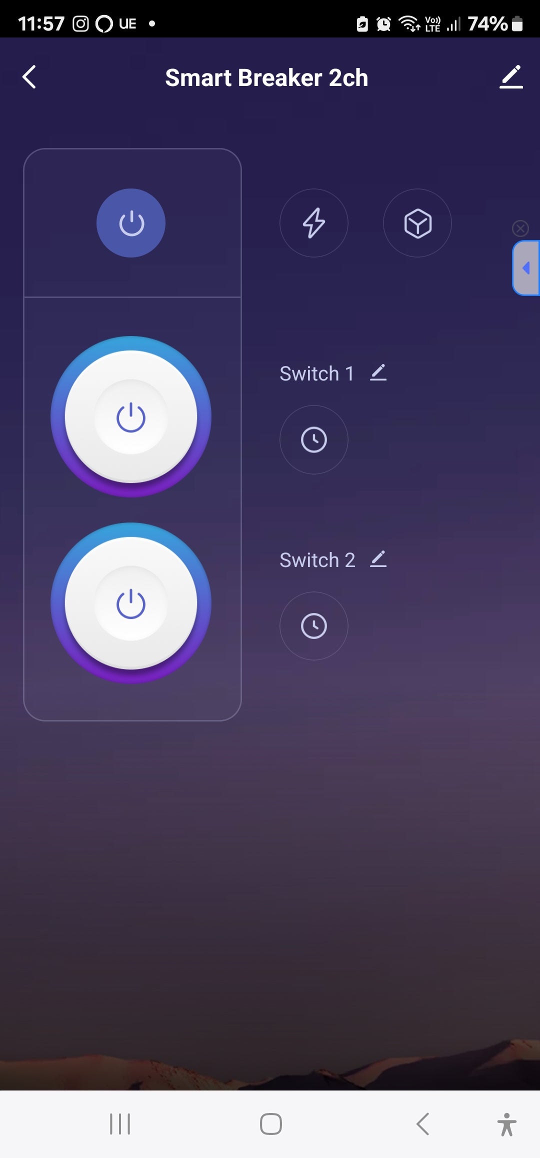 Smart Life Tuya WIFI 2CH 16A 3500W Appliance / 200W LED Light Mini Switch