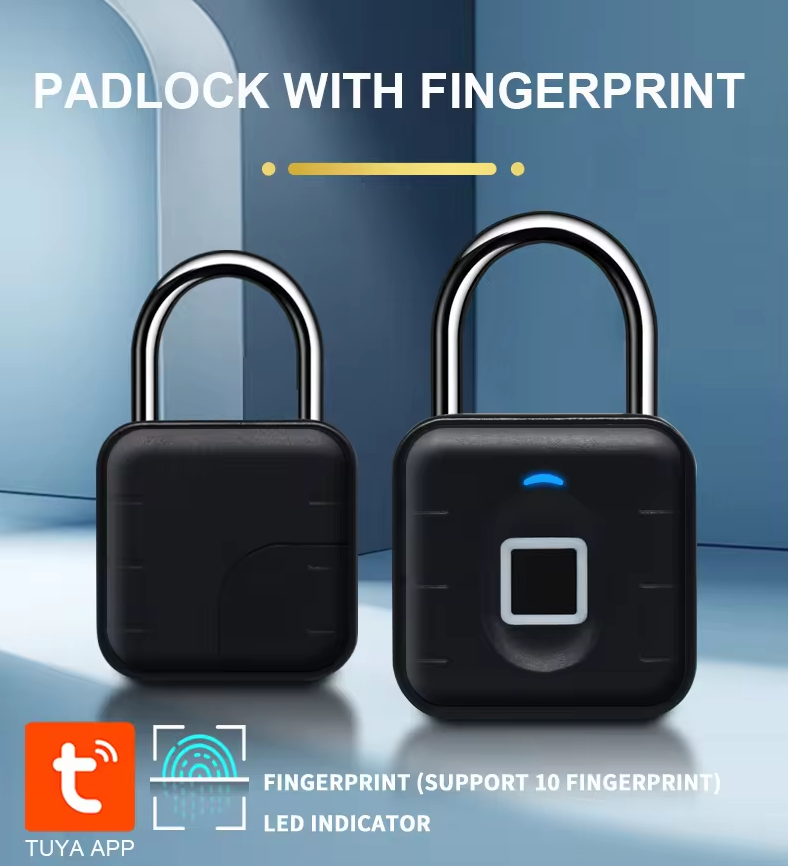 Smart Life Tuya Bluetooth Fingerprint Padlock