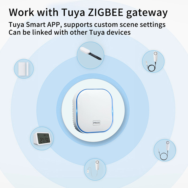 Smart Life Tuya Zigbee Soil Moisture Humidity Temperature Sensor