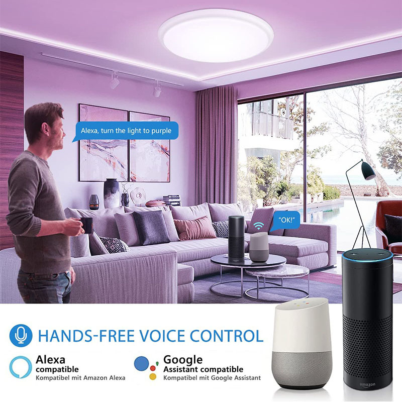 Smart Life Tuya Zigbee Ceiling LED Light 36W CCT 2700-6500K | RGB 4-10W | 240V