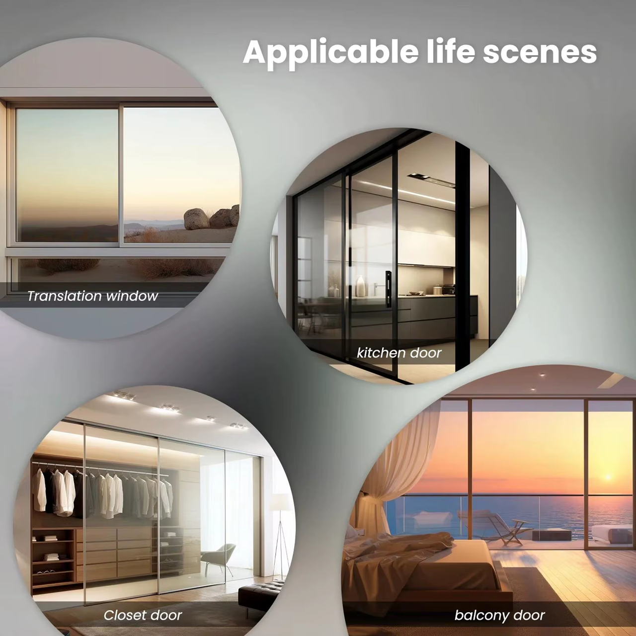 Smart Life Tuya Zigbee Sliding Door Window Opener Closer | Solar charging w/ Built in Battery & Remote | 5V