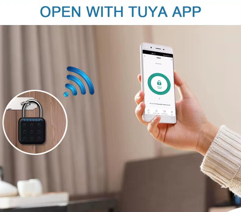 Smart Life Tuya Bluetooth Keypad Padlock