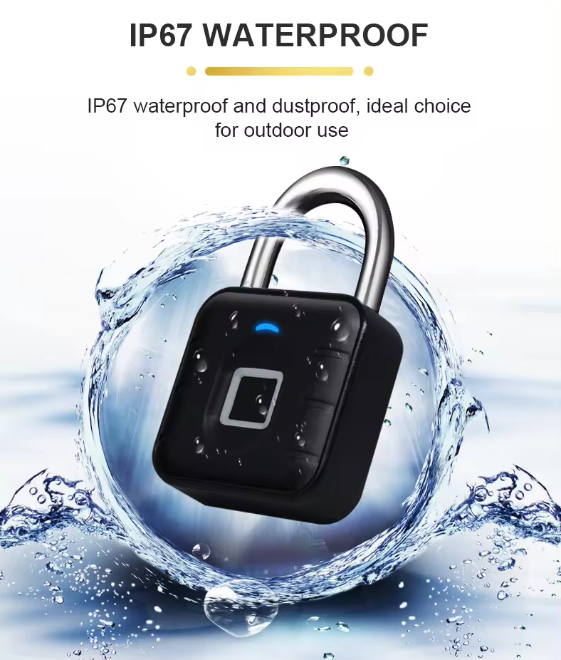 Smart Life Tuya Bluetooth Fingerprint Padlock