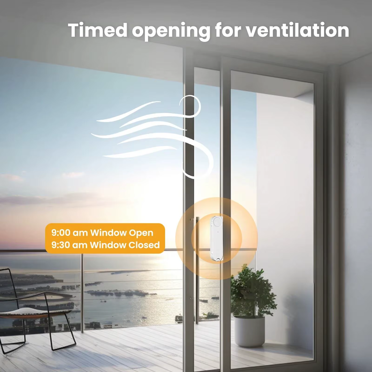 Smart Life Tuya Zigbee Sliding Door Window Opener Closer | Solar charging w/ Built in Battery & Remote | 5V