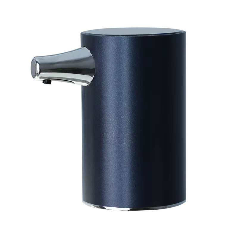 Electric Single Soap Gel Dispenser | 5V Rechargeable | Fits on top of bottle (Blue)
