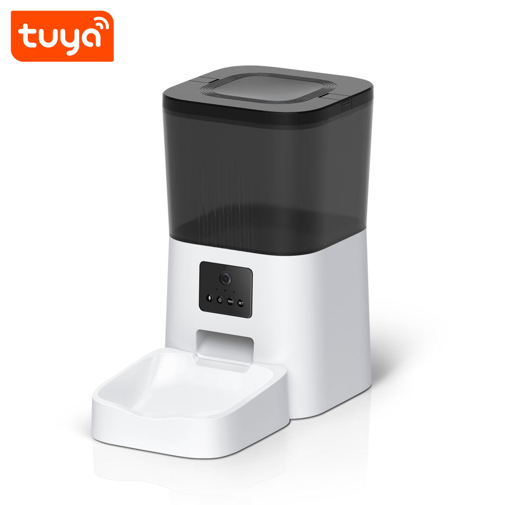Smart Life Tuya WIFI Pet Dog Cat Food Feeder w/ 1MP Camera | 4L | 5V