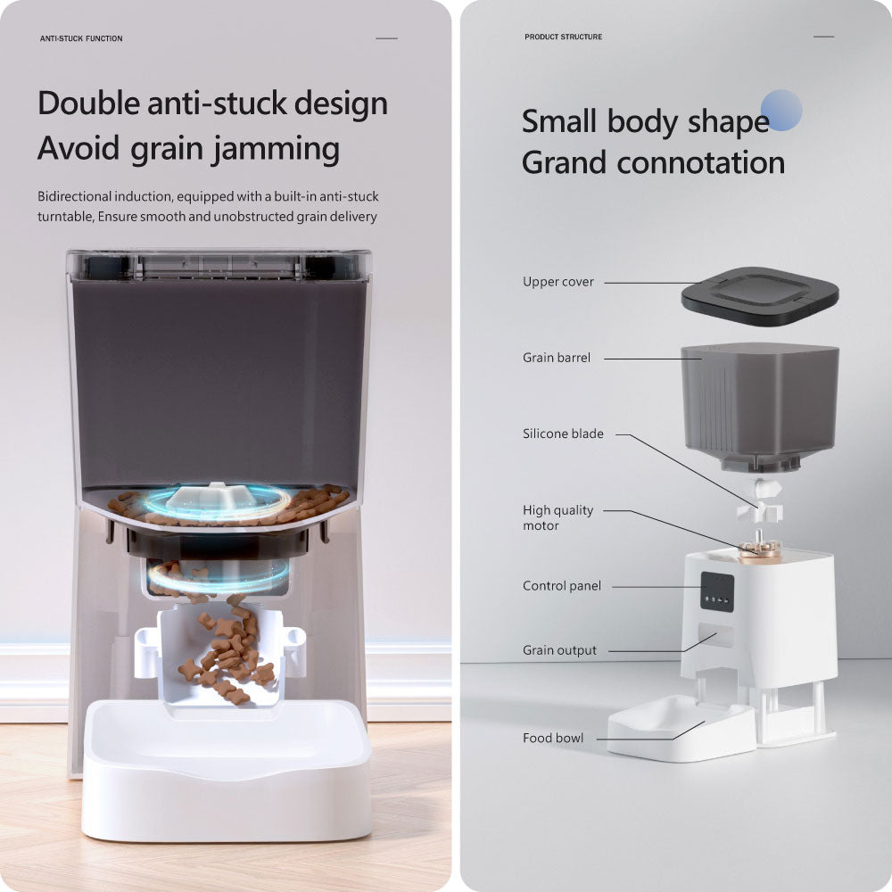 Smart Life Tuya WIFI Pet Dog Cat Food Feeder | 4L | 5V
