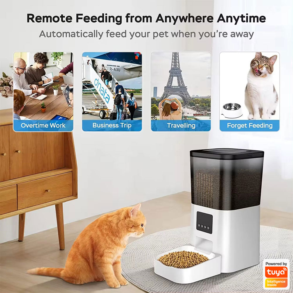 Smart Life Tuya WIFI Pet Dog Cat Food Feeder | 4L | 5V