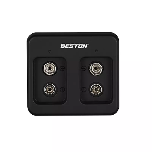 BESTON M7005 Rechargeable Lithium Battery Smart Charger for BESTON 9V Batteries | 2 Slot