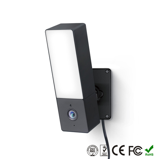 WIFI Control Smart Life Tuya 2.0MP Flood LED Light with HD Camera