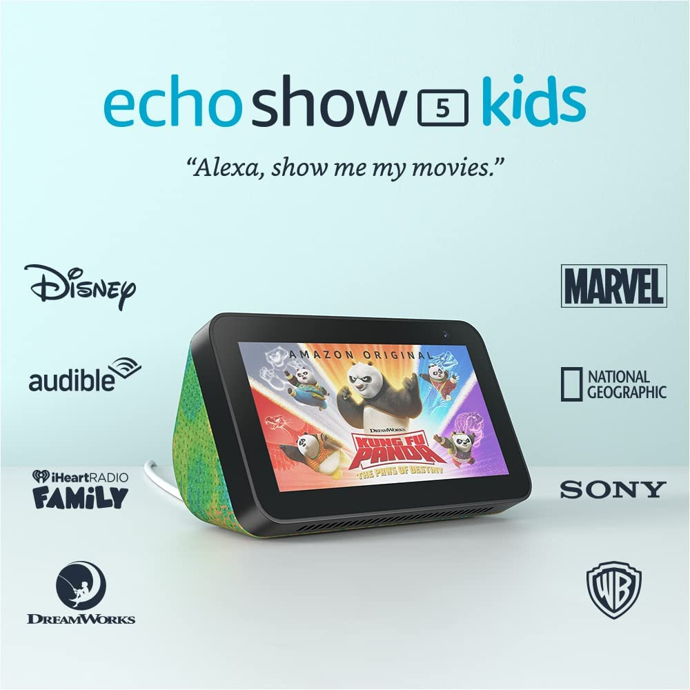 Echo Show 5 2nd Gen Kids Designed for kids with parental