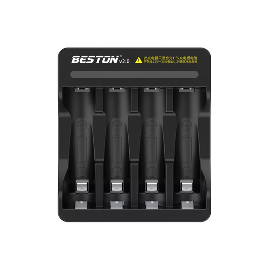 BESTON M7011 Rechargeable Lithium Battery Smart Charger for BESTON AA AAA 1.5V Batteries | 4 Slot