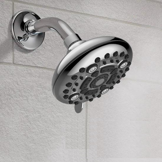 Overhead Mist Water Saving Bathroom Shower Head  (Chrome Plated)