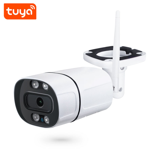 WIFI Control Smart Life Tuya Waterproof 3.0MP WiFi Camera With Double Lights