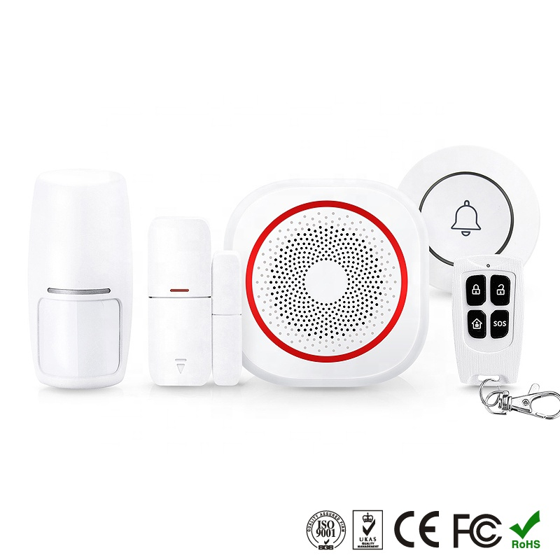 Tuya Zigbee Smart Siren Alarm For Home Security with Strobe Alerts Support  USB Cable Power UP Works With TUYA Smart Hub