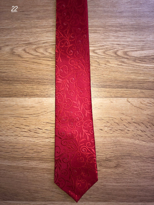 Men's Classic Polyester Neck Tie 22