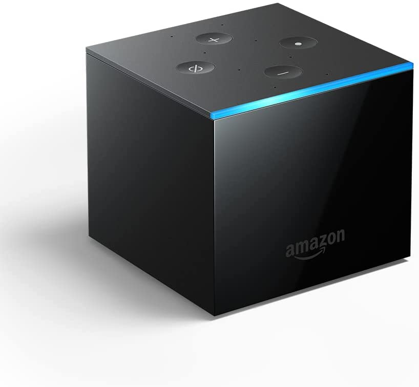 Fire TV Cube, Hands-free streaming device with Alexa, 4K Ultra HD includes latest Alexa Voice Remote