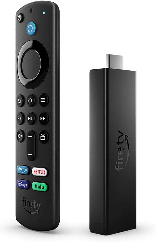 Fire TV Stick 4K Max streaming device, Wi-Fi 6, Alexa Voice Remote includes TV controls 2021