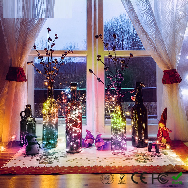 WIFI Control Smart Life Tuya 10M RGB LED String Fairy Lights