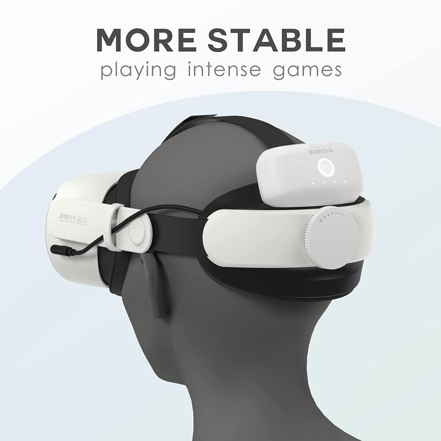 BOBOVR Strap Retrofit Kit for M2 Pro to M1 Pro conversion Honeycomb Back Pad Design