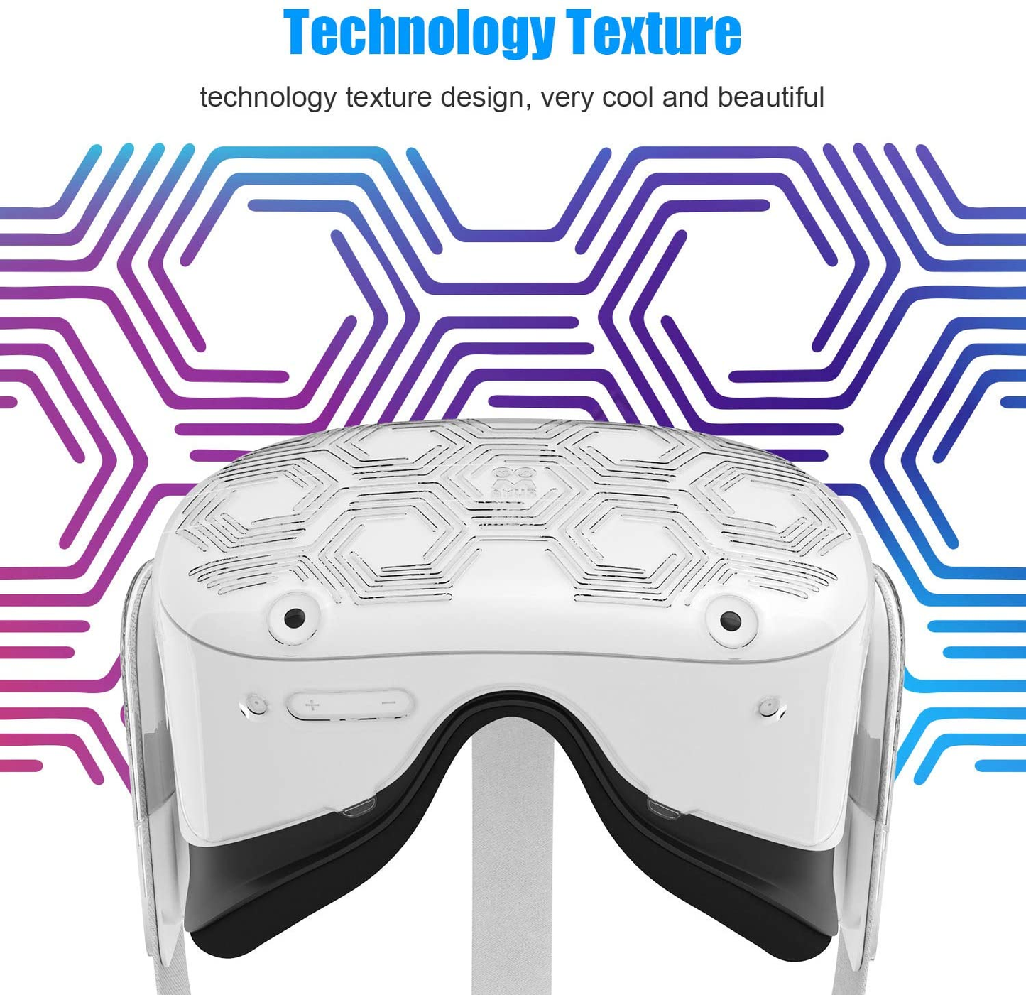 AMVR Protective Shell, Light Durable Front Facing for Oculus Quest 2 - Transparent