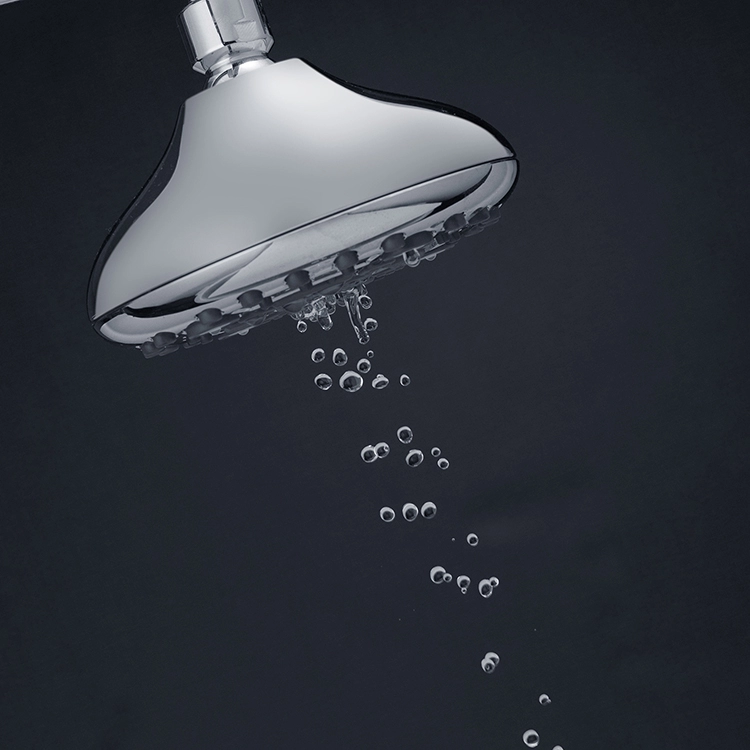 Overhead Mist Water Saving Bathroom Shower Head (Chrome Plated)