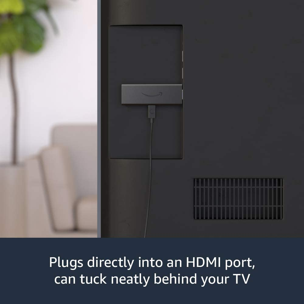Fire TV Stick Lite with latest Alexa Voice Remote Lite (no TV controls), HD streaming device 2021