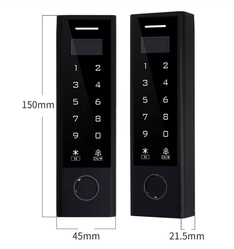 Smart Life Tuya WIFI Waterproof 12V Access Control Fingerprint Keypad Card Doorbell Gate Garage CFD3