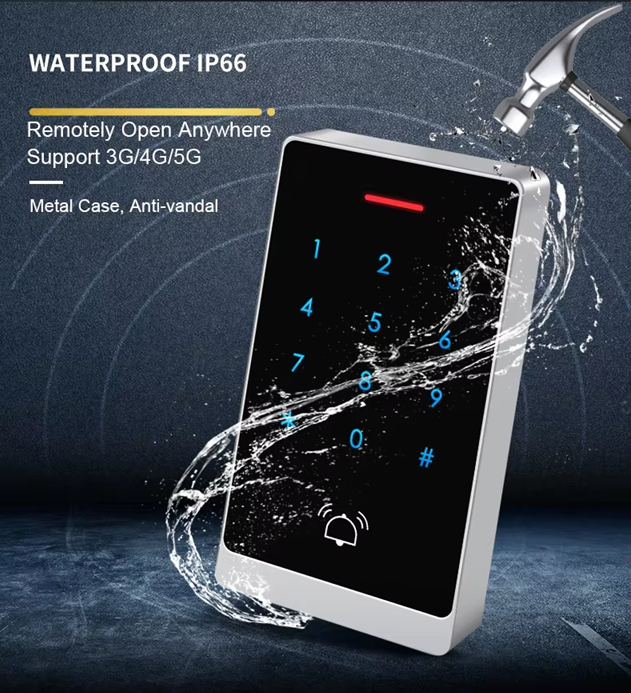 Smart Life Tuya WIFI Access Control 12V Keypad Card Doorbell | IP66 | DLH8