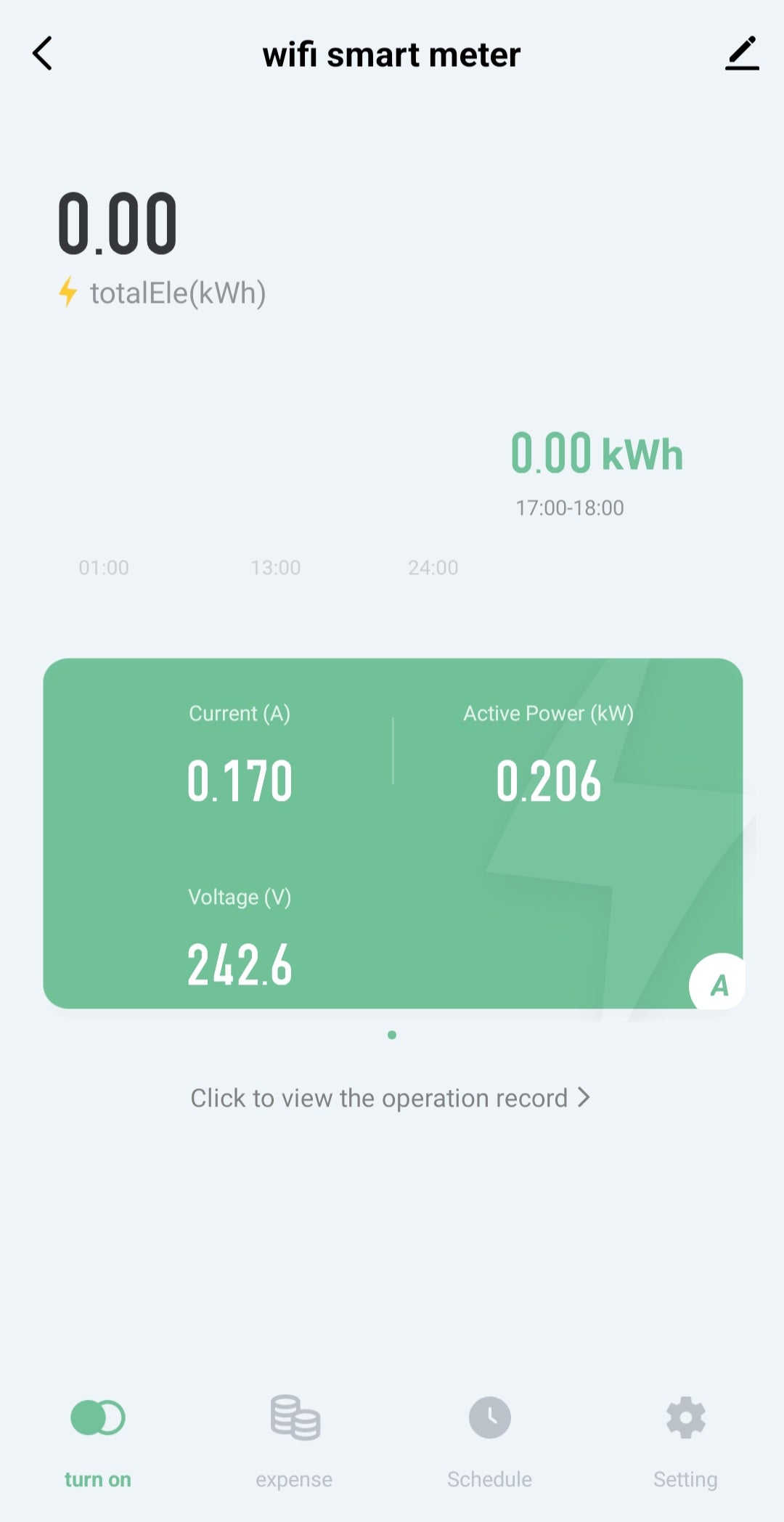 Smart Life Tuya WIFI 60A 240V Switch with Power Consumption Energy Monitoring Prepaid Meter